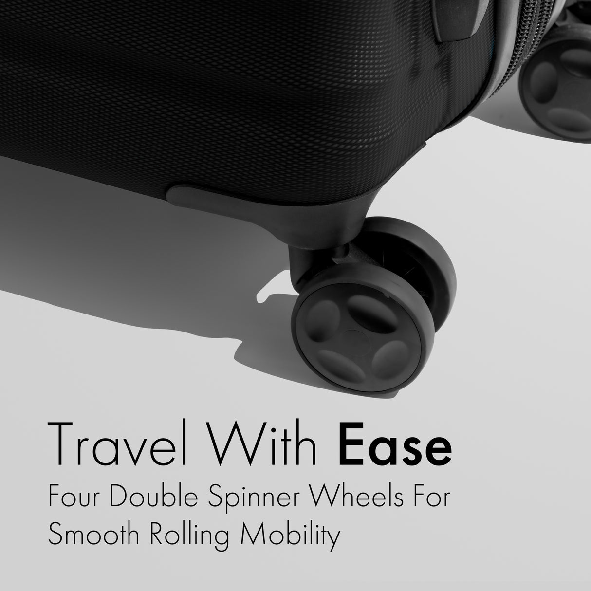 2 Pack, 21 Inch Hardside Luggage Spinner, Airline Approved Carry On, Lightweight and Expandable Suitcase, Scratch Resistant Hard Shell, 4 Wheels