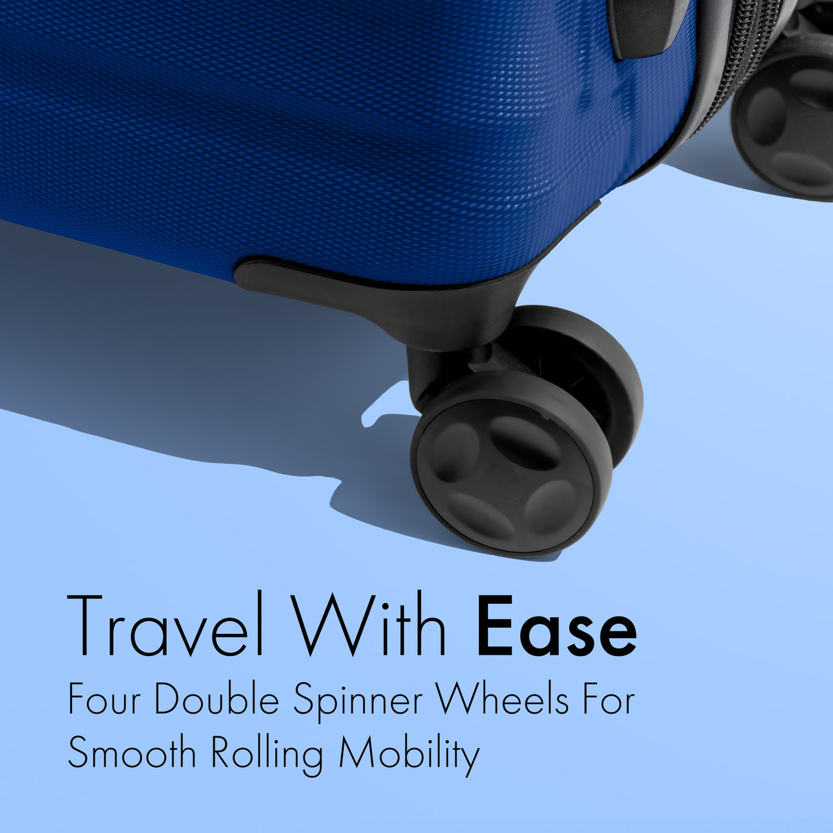 21 Inch NAVY BLUE Spinner Luggage