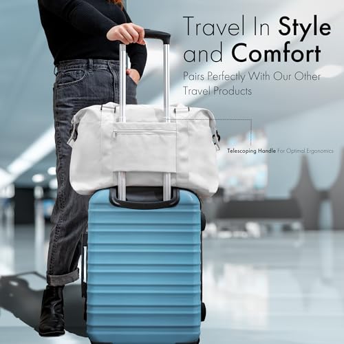 (Not Made In China) 21 Inch Hardside Luggage Spinner, Airline Approved Carry On, Lightweight and Expandable Suitcase, Scratch Resistant Hard Shell, 4 Wheels