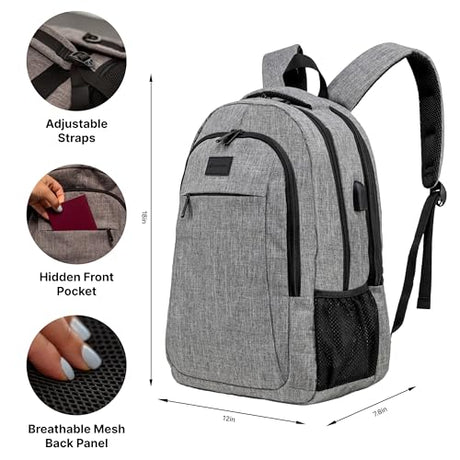 (Not Made In China) Carrywell Airline Approved Travel Laptop Backpack