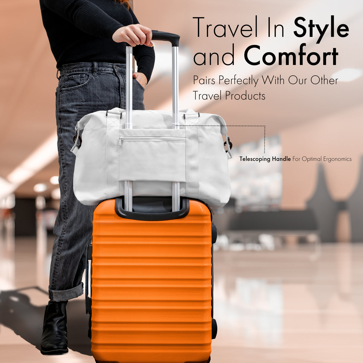 (Not Made In China) 21 Inch Hardside Luggage Spinner, 2 Pack, Airline Approved Carry On, Lightweight and Expandable Suitcase, Scratch Resistant Hard Shell, 4 Wheels