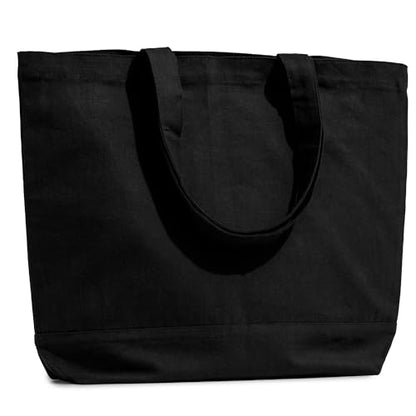 Carrywell Reusable Grocery Bags, Bulk Canvas Totes For Promotions and Shopping, Eco-Friendly Cloth Bag, Organic Cotton