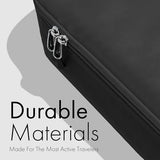 (Not Made In China) 8pc Travel Packing Cubes for Suitcases, Luggage Organizer Bags for Clothes & Travel Essentials