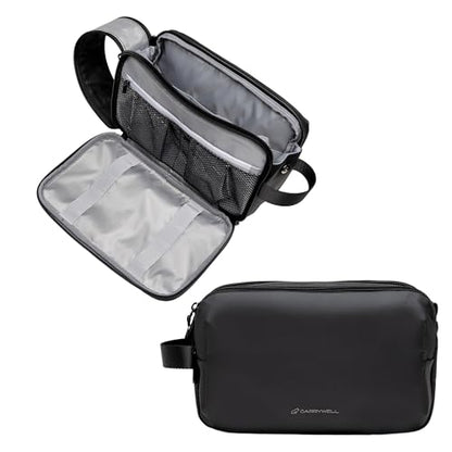 Toiletry Bag for Men, Travel Toiletry Organizer Dopp Kit, Water-Resistant Shaving Bag for Toiletries and Accessories