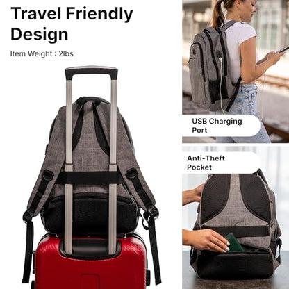 Carrywell Airline Approved Travel Laptop Backpack